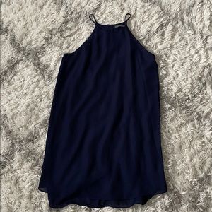 Navy blue dress